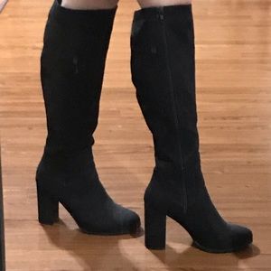 Black boots